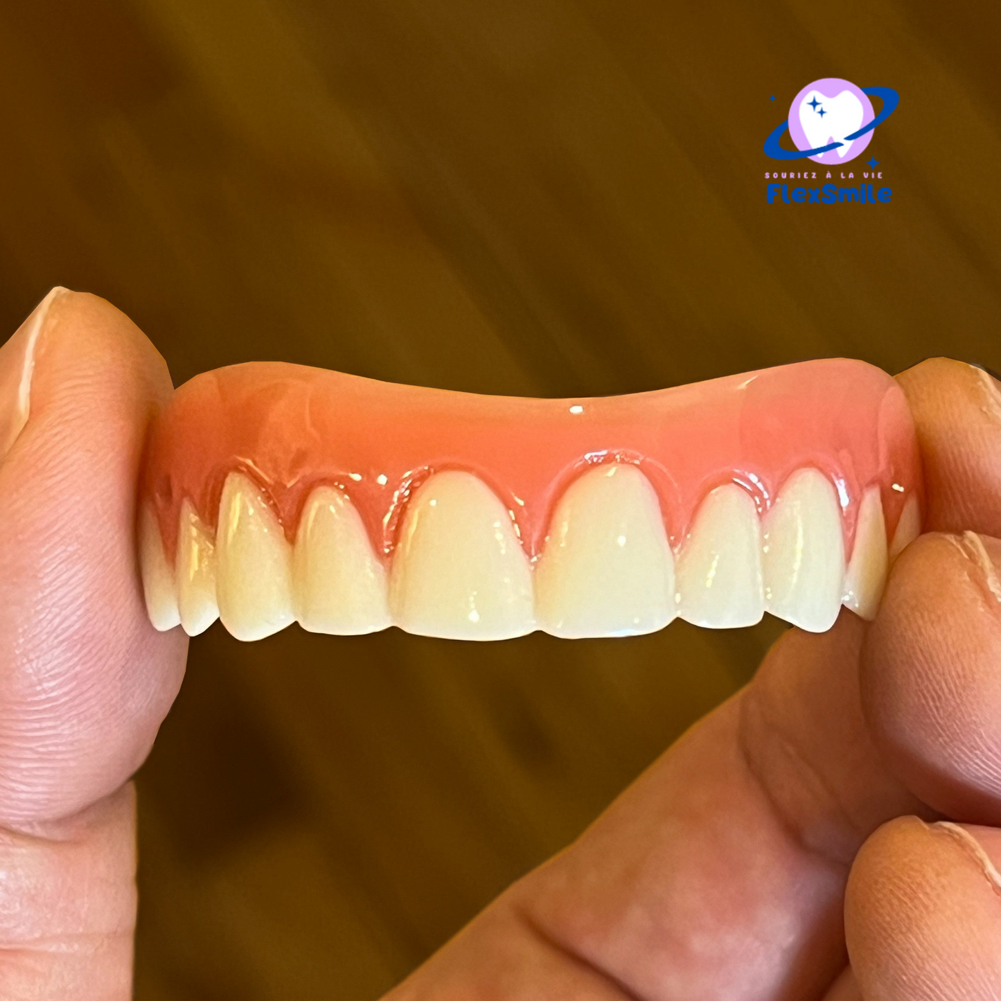 Flex-Smile® Silicone veneers (boven en onder)